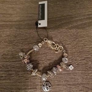 Initial C Charm Bracelet